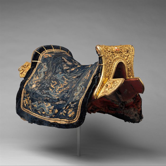 Saddle (清 馬鞍一套)