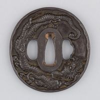 War Fan (<i>Gunbai</i>) with Concealed Spear Blade