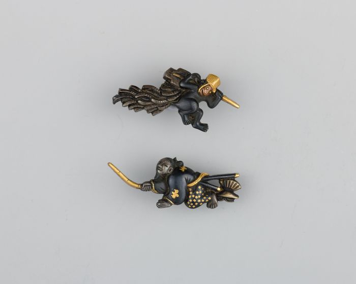 Pair of Sword-Grip Ornaments (Menuki)
