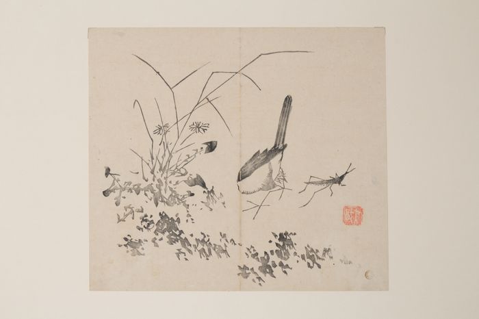 Leaf from the Ten Bamboo Studio Manual of Painting and Calligraphy