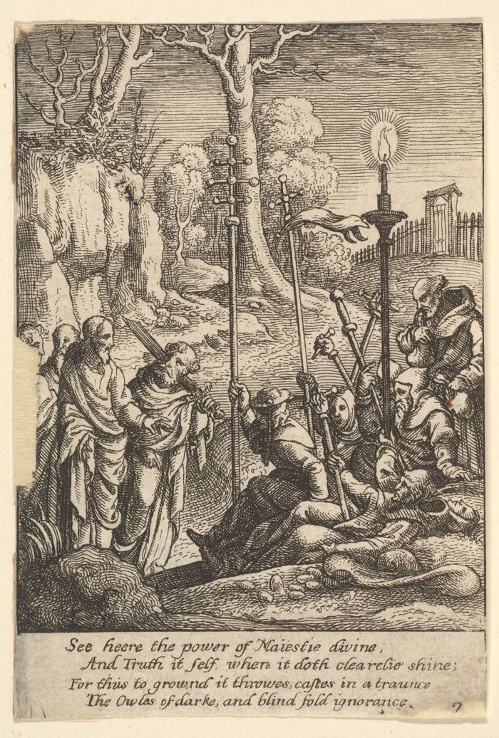 Jesus confronting his detractors