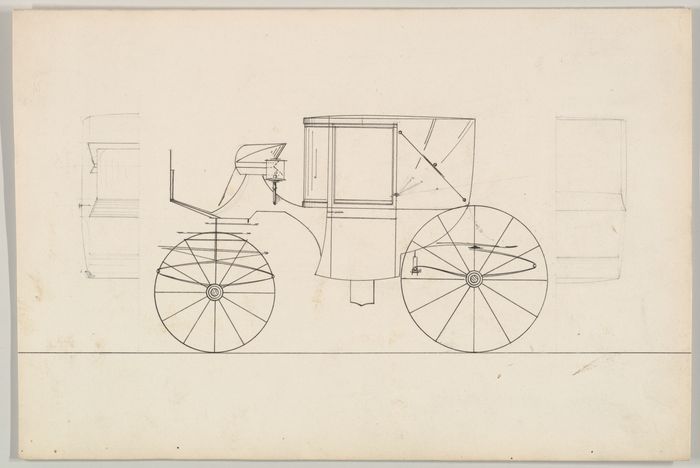 Design for Double Front Landaulet (unnumbered)