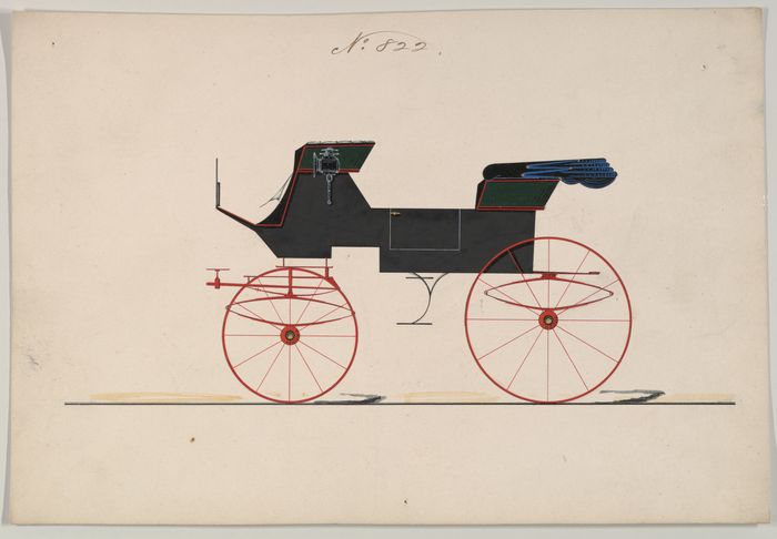 Design for Phaeton, no. 822