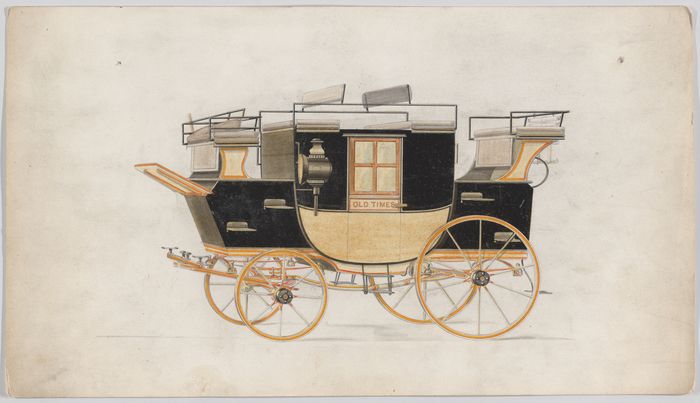 Design for Road Coach "Old Times"