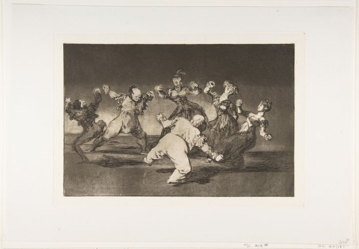 'Merry Folly' from the 'Disparates' (Follies / Irrationalities)