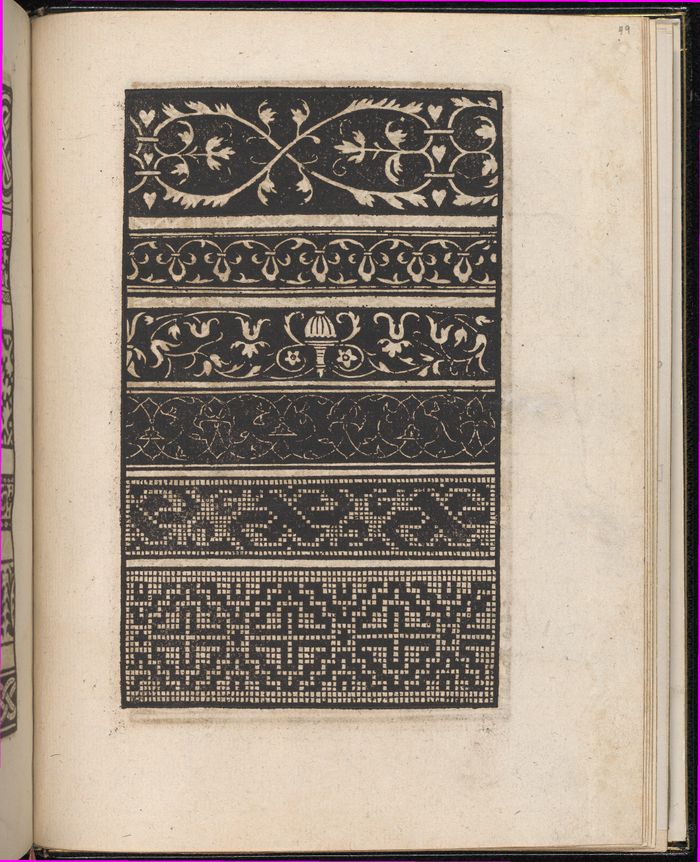 Page from Ein new kunstlich Modelbuch...(Page 49r)