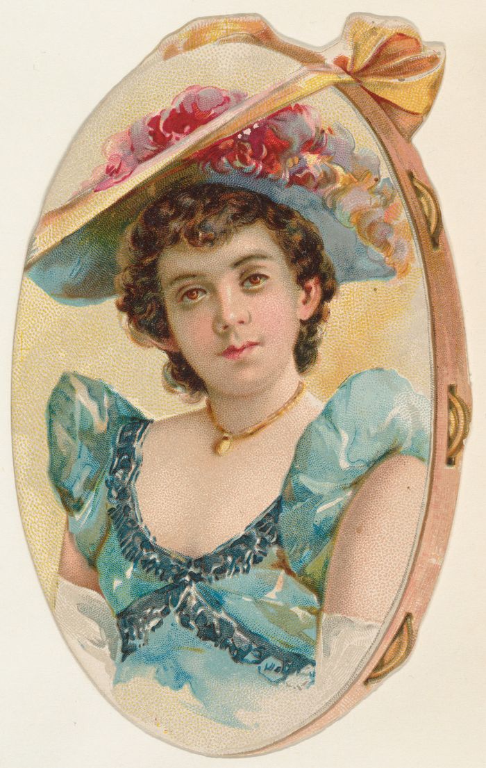 Tambourine, from the Novelties series (N122) issued by Gail & Ax Tobacco to promote Navy Long Cut