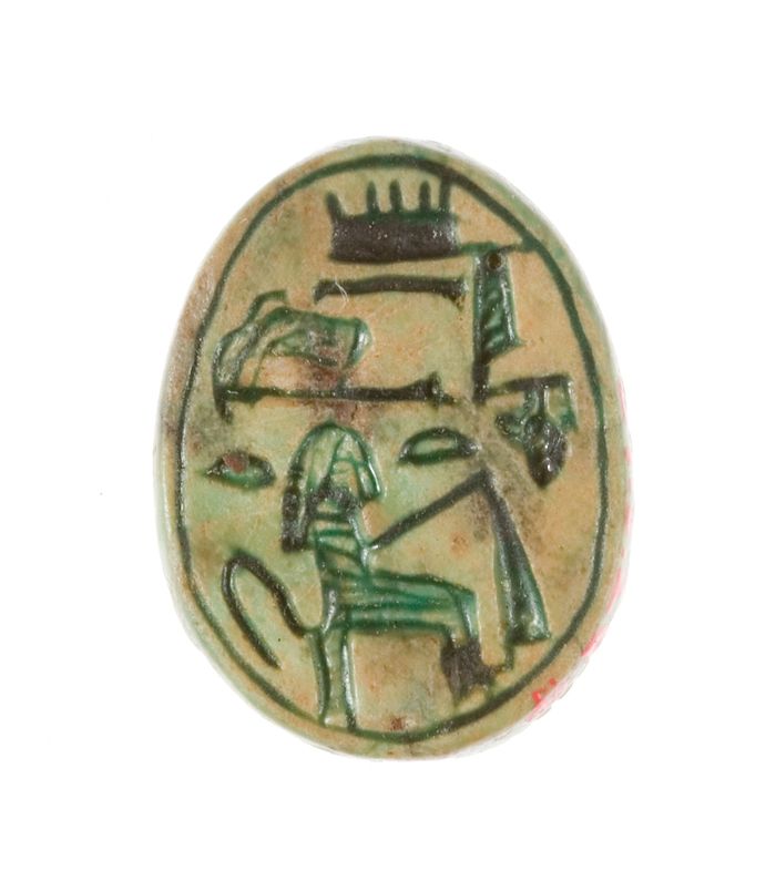 Scarab Inscribed Hatshepsut United with Amun