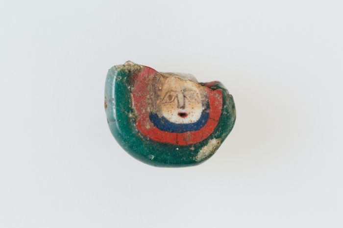 Inlay/bead blank with face