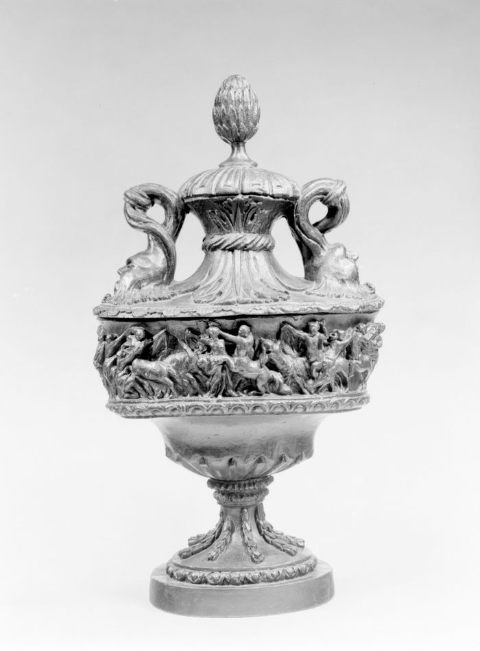 Vase with cover