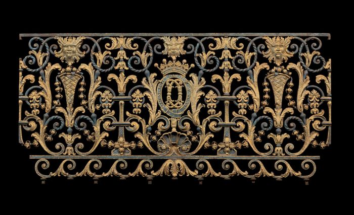 Staircase balustrade from Chesterfield House, London