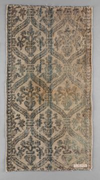 Panel of velvet