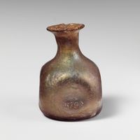 Terracotta rim fragment of a kylix (drinking cup)