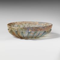 Terracotta rim fragment of a kylix (drinking cup)