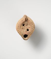 Terracotta fragments of kylikes (drinking cups)