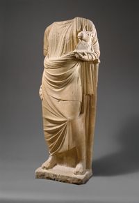 Terracotta miniature hydria: kalpis (water jar)