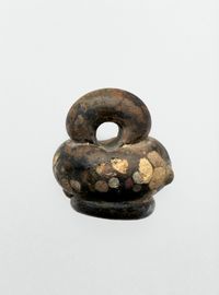 Neck of a terracotta oinochoe (jug)
