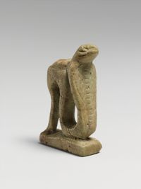 Terracotta oil lamp