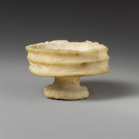 Terracotta amphora with lid (jar)