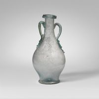 Glass perfume bottle