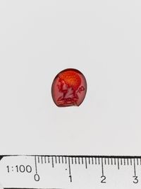 Glass mosaic bowl fragments