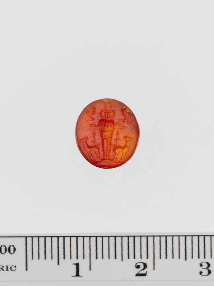 Carnelian ring stone
