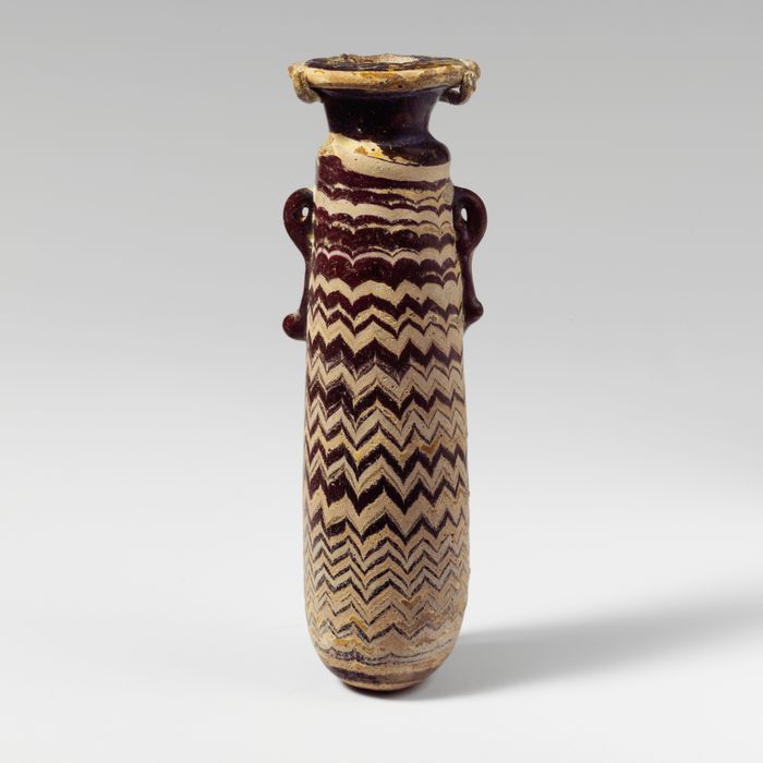 Glass alabastron (perfume bottle)