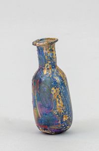 Terracotta jug with griffin protome handle
