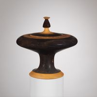 Glass perfume bottle