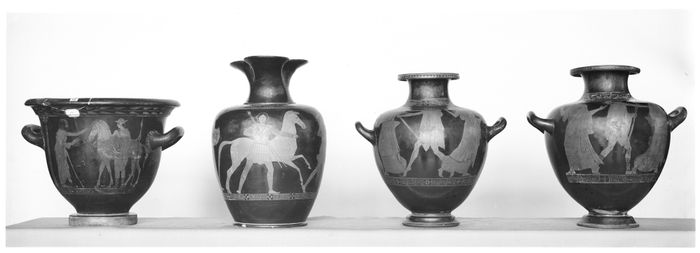 Terracotta bell-krater (bowl for mixing wine and water)