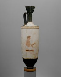 Terracotta statuette of an actor