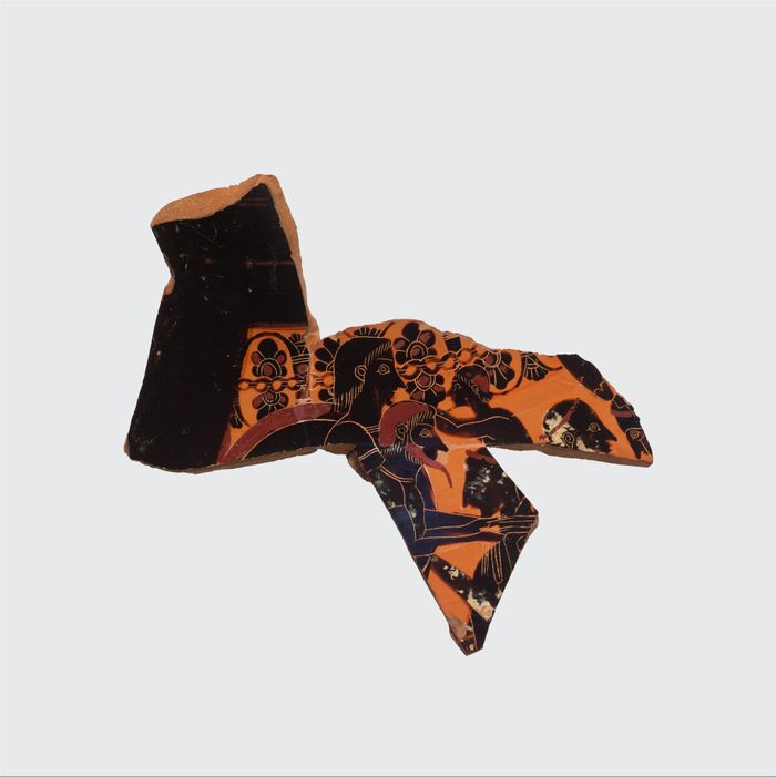 Fragment of a terracotta amphora (jar)