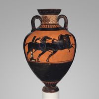 Sardonyx cameo fragment with a sacrificial scene
