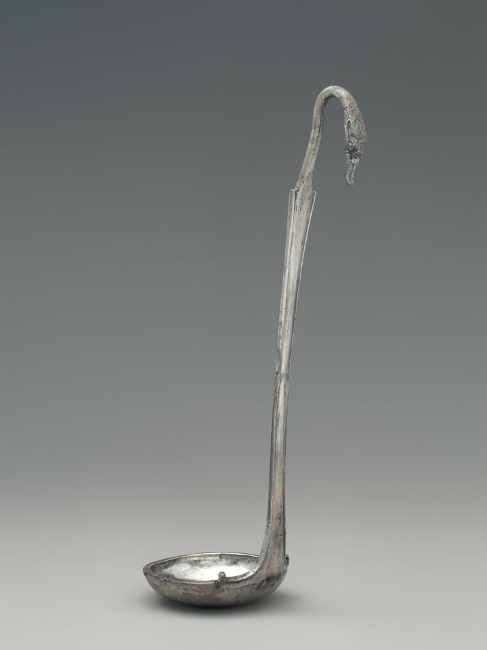 Silver kyathos (cup-shaped ladle)
