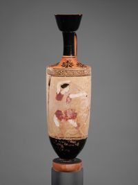 Glass perfume bottle