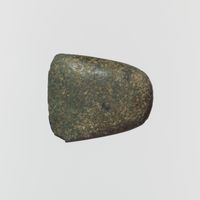 Faience amulet in the form of the dwarf god Pataikos