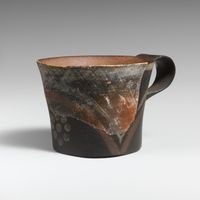Terracotta fragment of a kylix (drinking cup)