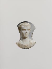 Limestone votive (?) foot with a sandal