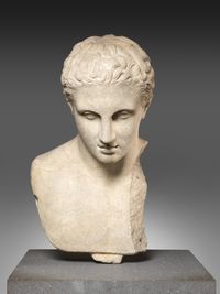 Marble portrait of Marciana, sister of the emperor Trajan