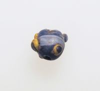 Terracotta oil lamp