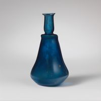 Glass perfume bottle