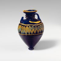 Terracotta fragment of a kylix (drinking cup)