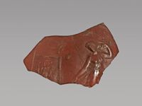 Terracotta kylix (drinking cup)