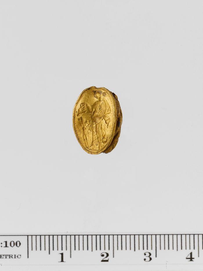 Gold scarab