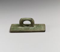 Terracotta fragment of a kylix (drinking cup)