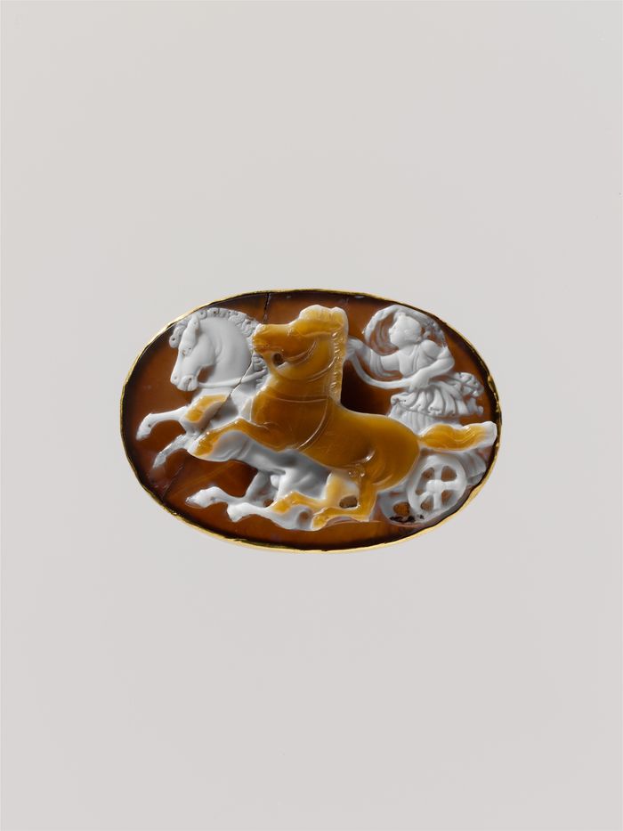 Sardonyx cameo of Aurora driving her chariot