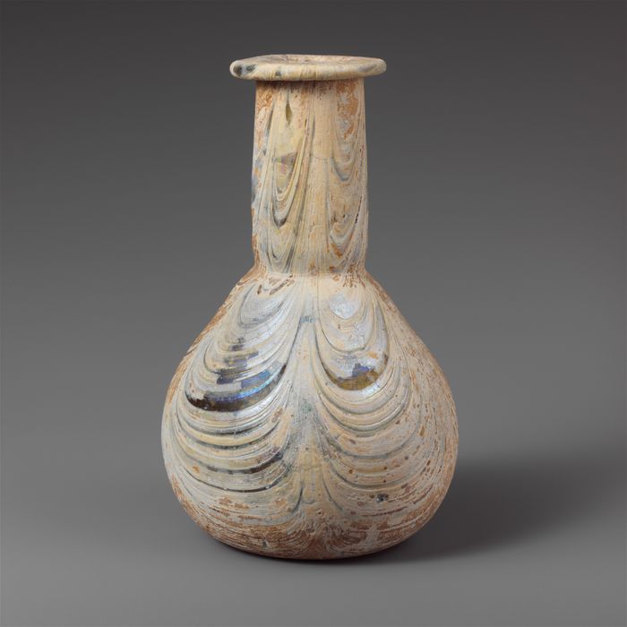 Glass perfume bottle