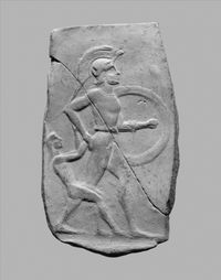 Standing female figurine