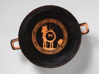 Terracotta pyxis (box)