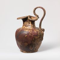 Terracotta fragment of a kylix (drinking cup)